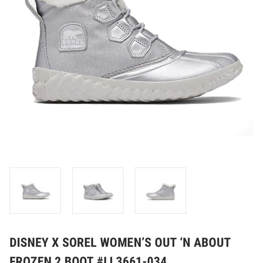 Sorel x Disney out N' about frozen boots 9